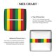 thumbnail image 5 of Balery Music Colors 1 Porta Pañuelos de Cuero con Estampado – Funda Moderna Cuadrada para Caja de Pañuelos, Dispensador 5x5x5'', 5 of 7