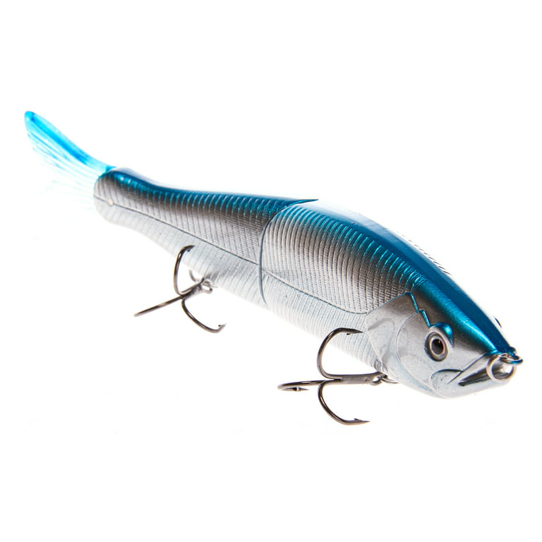 Ozark Trail Hard Plastic Freshwater Swimbait Fishing Lure 6 inch. Brightly Colored to Attract Nearby fish., Size: 6 inch