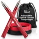 thumbnail image 1 of Cuerda para saltar Bear KompleX Speed, cable de acero ajustable, roja, 1 of 7