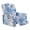 Butterfly Fluid Marble, variant on Jiueut Butterfly Daisy Watercolor Pattern Recliner Cover, Lavender Dustproof Recliner Chair Covers Wear Resistant Home Interior Decoration for Long-Lasting Use
