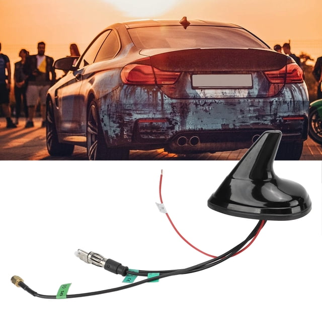 Antena de aleta para coche ANGGREK Universal Resistente Al Calor DAB Radio AM GSM GPS