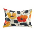 thumbnail image 7 of Yayeee Pillowcase Queen Size Set of 2 Satin Wrinkle Resistant Pillow Case, Floral Pattern, 7 of 7