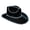 Black, variant on Light Up Cowboy Hat, Cowboy Hats for Women, Wide Brim Disco Light Up Hats, for Halloween Christmas Carnival Parties Costume