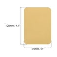 thumbnail image 2 of Parche de tela Uxcell, parches planchables de 4.1"x3.0" para reparar y decorar ropa, pantalones, bolsas, paquete de 20 amarillos, 2 of 7