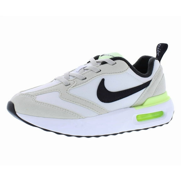 Nike Air Max Dawn PS Boys Shoes Size 2.5, Color: White/Black/Light Bone