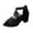 Black, variant on Anuirheih Slip on Sandals Women,Women's Flat Shoes Ladies Beach Sandals Summer Non-Slip Causal Slippers(Black)
