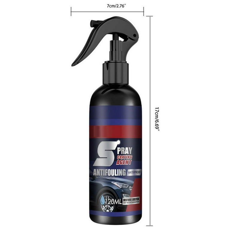 3 in 1 High Protection Quick Car Coating Spray, Plastic Parts