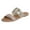 3Khaki, variant on Women's Sequin Glitter Sandals Fashion Metallic Sparkly Strappy Slip on Slides Shoes
