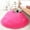 Hot-pink, variant on LELINTA 31.4 x 64.9 inches/ 80 x 165cm Fluffy Area Rugs for Bedroom Oval Shaggy Floor Carpet Cute Rug for Girls Room Living Room Home Decoration