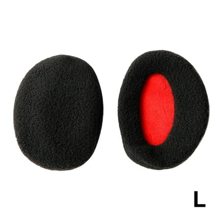 

2pcs Men Women Polyester Ear Muffs Portable Soft Winter Warm Band Less