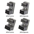 thumbnail image 2 of Adaptador ATX de 6 pines hembra a macho en ángulo de 180 grados hacia abajo para tarjeta gráfica Ehuebsd  Para estrenar, 2 of 7