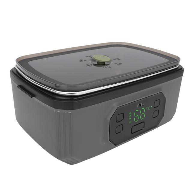 Cordless Electric Lunch Box for Adults, Rechargeable Heated Lunch Box, Fast Heating Portable Food Warmer Container Battery Powered for Men Women Office Car Travel