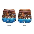 thumbnail image 6 of Goofa Animals On Noah's Ark2 Printed Women 2 in 1 Running Shorts,Quick Dry Athletic Workout Shorts,High Waisted Athletic Shorts with Liner Pockets-X-Large, 6 of 9