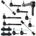 thumbnail image 3 of ECCPP - 13PC Upper Lower Ball Joint Inner Outer Tie Rod End Adjusting Sleeve Sway Bar End Link Idler Arm - Compatible with 0 - ES2080S ES3539 ES3540 K7275 K7347 K7365 K7366 Suspension Kit, 3 of 5