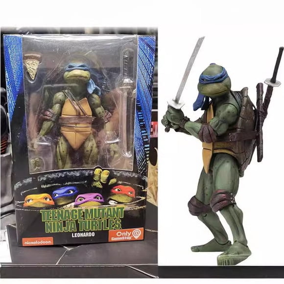 Teenage Mutant Ninja Turtles 1990 Movie Version TMNT Limited Edition 7-inch Action Figure Model