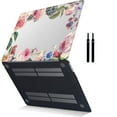 thumbnail image 3 of Hard Case Only for MacBook Pro 16" with XDR Display & Touch ID Type C Cable Tie Model: A2780 A2485 (Flowers 131_1), 3 of 5