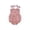 R206-Pink, variant on RMGVDSD Infant Baby Girl Romper Summer Sleeveless Spaghetti Straps Newborn Bodysuit Lightweight One-Piece Outfit Solid Color Clothes 0-3 Months