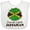 AA-White, variant on Inktastic I'm So Cute, I Must Be Jamaican Jamaica Flag Sunflower Boys or Girls Baby Bib