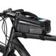 thumbnail image 1 of Bolsas de Montaje de Teléfono de Bicícleta Impermebles Al Marco Delantero Tubrina Superior Con Bosque Táctil Ciclo Ciclo Ciclo Bike Herramient de Almacenamiento Pack, 1 of 7