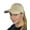 Khaki, variant on C.C Ladder Style Ponycap Adjustable Ponytail Distressed Washed Denim Baseball Cap, Gray
