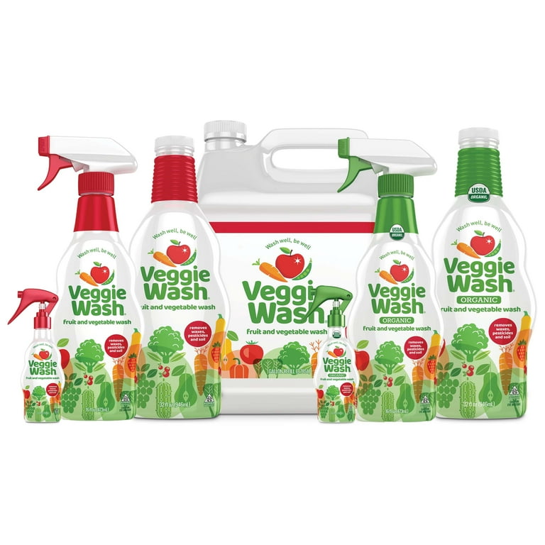 Garrnish Vegetable & Fruit Washer Removes 90% of Common Pesticides