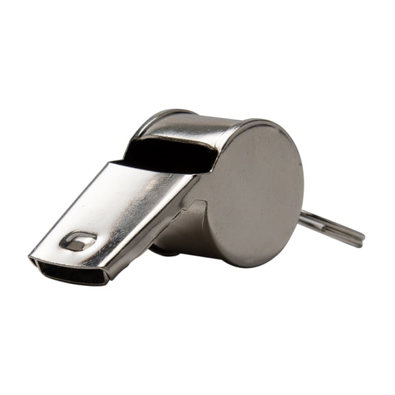 Spalding Metal Whistle - Durable Sport Whistle with Lanyard