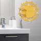 thumbnail image 4 of Gwong Decoración hogareña Efecto de espejo 3D Etiqueta de la pared Etiqueta de arte DIY Casa Cuarto de baño Decoración de la sala de estar Gwong 21048735, 4 of 7