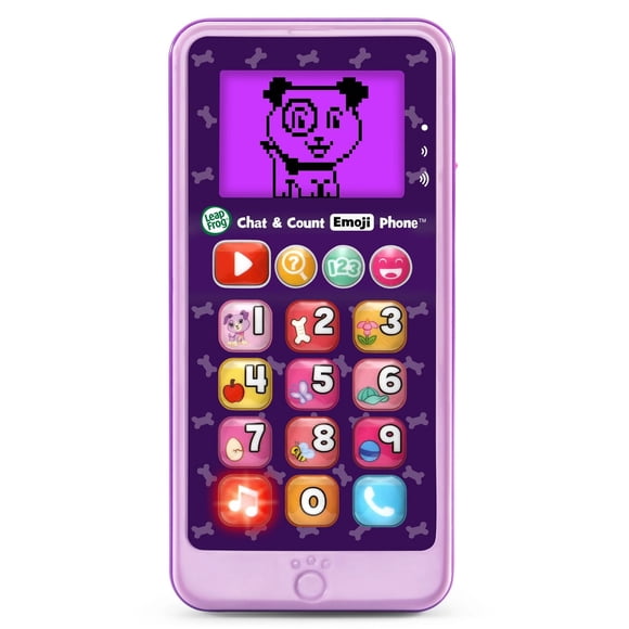 LeapFrog Chat & Count Emoji Phone™ - English Version, 18 months to 5 years