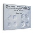 thumbnail image 4 of Scripture Walls Psalm 16:8 I Shall Not Be Moved Bible Verse Canvas Christian Wall Art Ready to Hang Unframed, 4 of 9