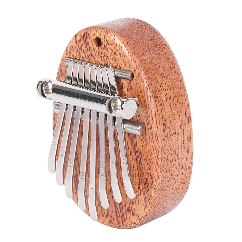 5X 8 Key Mini Kalimba Exquisite Finger Thumb Piano Marimba Musical Good Accessory Pendant Gift