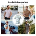 thumbnail image 7 of Polo Shirts for Men, Blueberries Tree Print Cuteness Casual Mens Polo Shirts Short Sleeve Button Down Classic Mens Golf Polo Shirts, 7 of 7