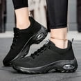 thumbnail image 2 of Rotm Comfort Wear Shoes Womens Slip on Walking Shoes Comfort Sock Shoes Non Slip Mesh Casual Running Sneakers F,7.5, 2 of 7