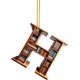 thumbnail image 1 of Adornos de árbol de Navidad con forma de libro, colgante de estantería con forma de letra, adorno de bibliotecario para amantes de los libros, adorno de acrílico para Navidad, regalo para amantes de l, 1 of 7