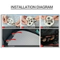 thumbnail image 4 of ODOMY Car Interior Seat Covers Pad Bamboo Charcoal Breathable Comfortable Seat Cushion, 4 of 6