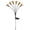 1 PCS, variant on DAMAI Solar Ghost Tree Stake Lights, 11 Head Witch Hat Shaped Decor LED Garden Swaying Firefly Lights,Landscape Lights For Halloween Yard Pathway Outdoor Decor