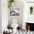 thumbnail image 6 of Bathroom Decor Canvas Wall Art Blue Bathroom Decor Farmhouse Wall Art Rustic Bathroom Sign Print Paintings Bathroom Pictures Modern Home Artwork Decor For Bathroom Framed Ready To Hang 12x16inch, 6 of 6