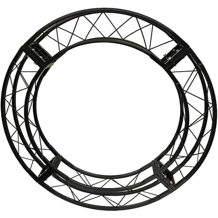 Cedarslink 58" 4.8 ft. Circle Truss Black Square Trussing 4 x 90 degree arcs