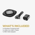 thumbnail image 4 of Wireless Charging Pad HALO Up to 15W - Black, 4 of 4