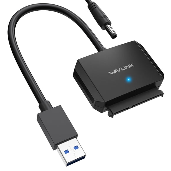 Cable de disco duro SATA a USB tipo A WAVLINK USB 3.0 de 5 Gbps