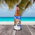 thumbnail image 2 of English Foxhound Winter Snowflakes Ultra Hugger for slim cans, 2 of 6