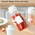 thumbnail image 4 of Paokuoon 380ML Sauce Dispenser with Easy Open Lid Clear Plastic for Home Kitchen, 4 of 6