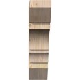 thumbnail image 2 of Ekena Millwork 6"W x 24"D x 24"H Balboa Slat Rough Sawn Bracket, Douglas Fir, 2 of 4