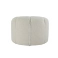 thumbnail image 2 of ACME Osmash Chaise avec Pivotante en Sherpa Teddy Blanc, 2 of 5