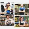 thumbnail image 5 of Zmeidao Adjustable Bib Apron with 2 Pockets, Kitchen Aprons for Women Men Chef, 5 of 9