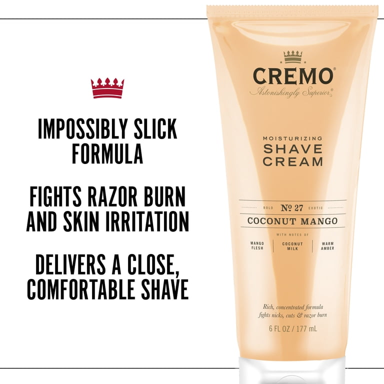 Moisturizing Women's Shave Cream Coconut Mango 6 oz photo 2