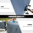thumbnail image 2 of CO-Z PVC Portable Inflatable w 120 Massaging Jets for Patio Backyard & More for 2-4 Blue, 2 of 9