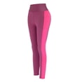 thumbnail image 5 of Lifting Leggings for Women with Pockets Tummy Control Workout Yoga Pants High Waisted Scrunch Booty Gym Running Athletic Tights Pink 00*yoga pants XL, 5 of 6