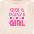 thumbnail image 3 of Inktastic Gigi and Papa Girl Cute Granddaughter Toddler Hoodie, 3 of 4