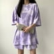 thumbnail image 3 of Mujer Verano Casual Moda Camiseta Y Pantalones Conjunto, 3 of 5
