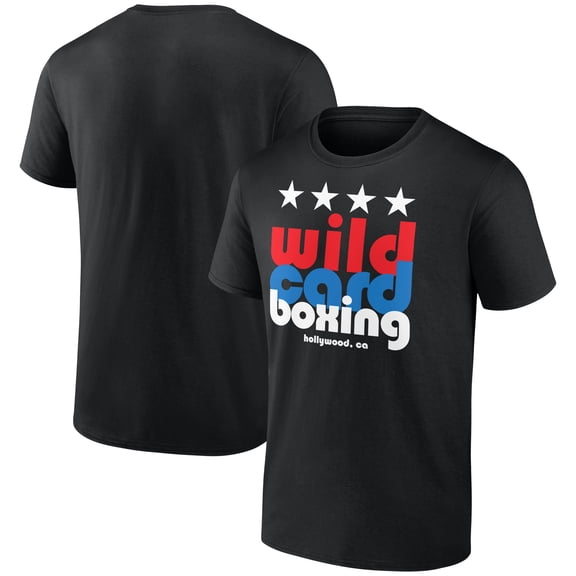 Black Wild Card Boxing Hollywood T-Shirt